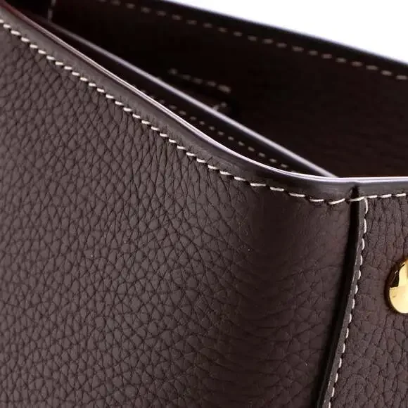 Burberry Title Top Handle Bag Leather #247519B73B - Picture 7 of 8